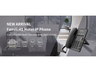 Выпуск нового продукта: гостиничный IP-телефон Fanvil H1